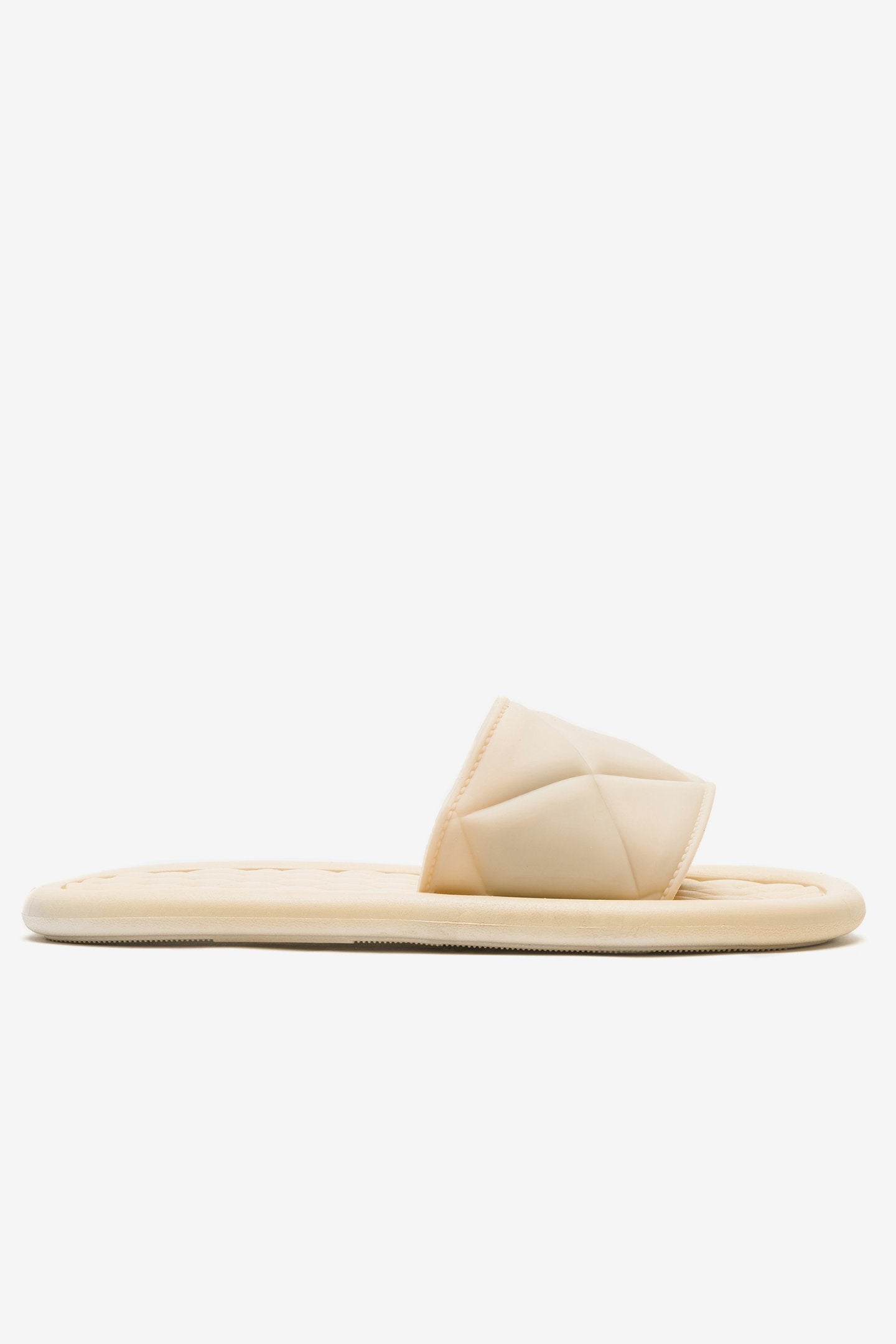 Sandalia Mujer Beige Catu Chancleta Chancleta